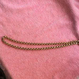 Vintage Givenchy gold tone necklace
